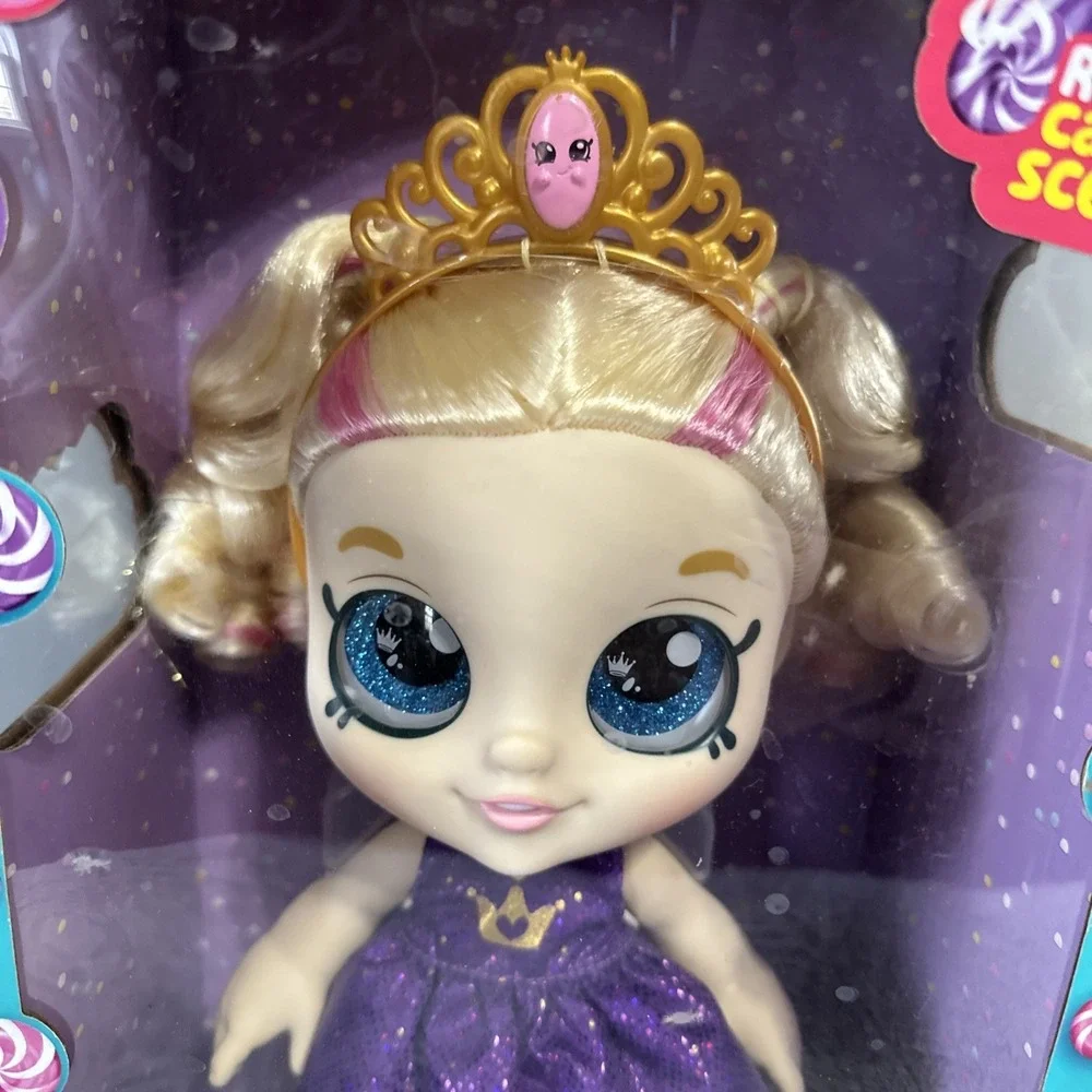 Shopkins Kindi Kids‎ vinyl doll Royal candy scented NIB Tiara Sparkles